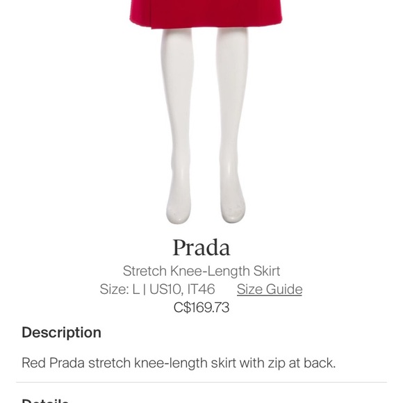 PRADA Skirt - Picture 3 of 4